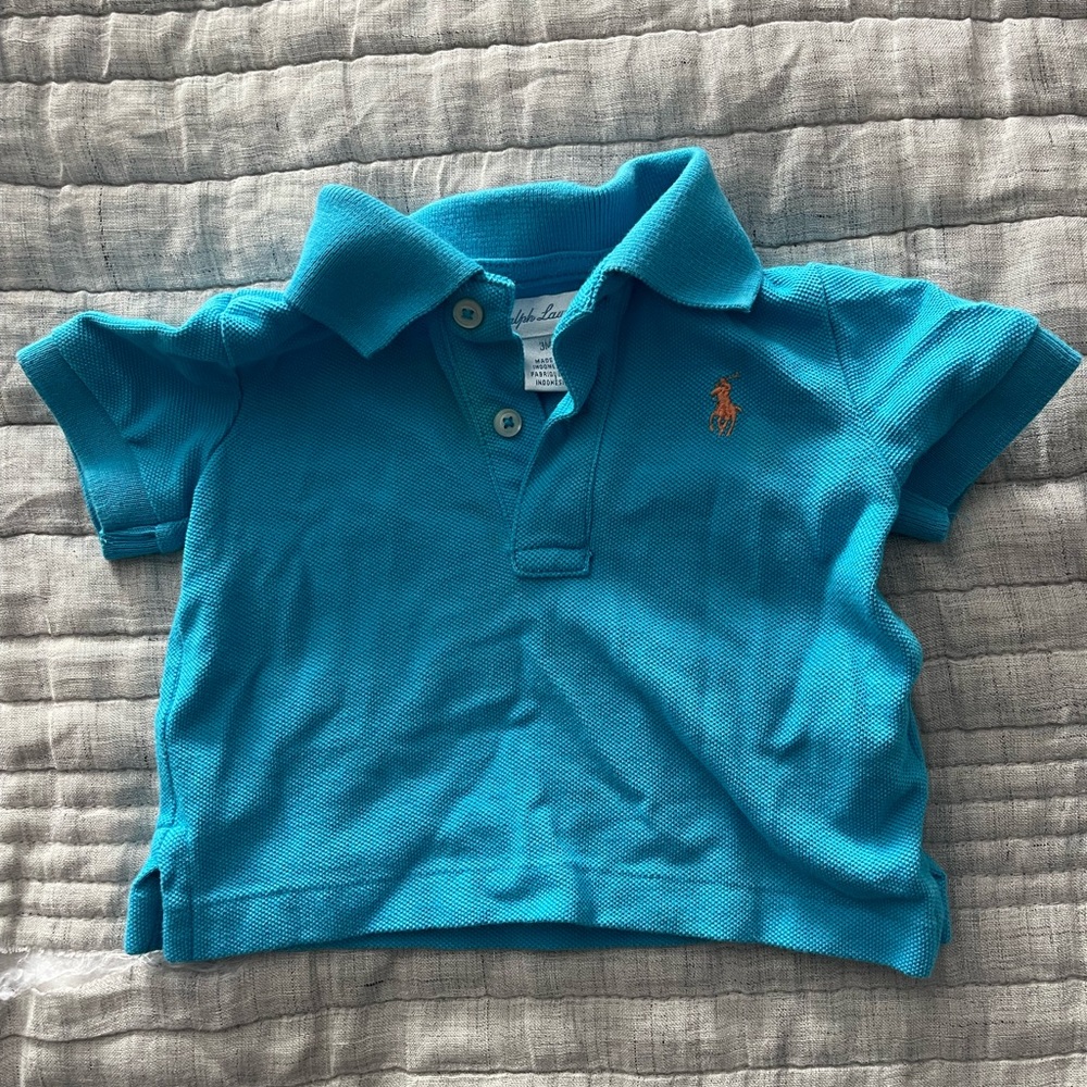 Polo by Ralph Lauren Kids Teal Polo Shirt